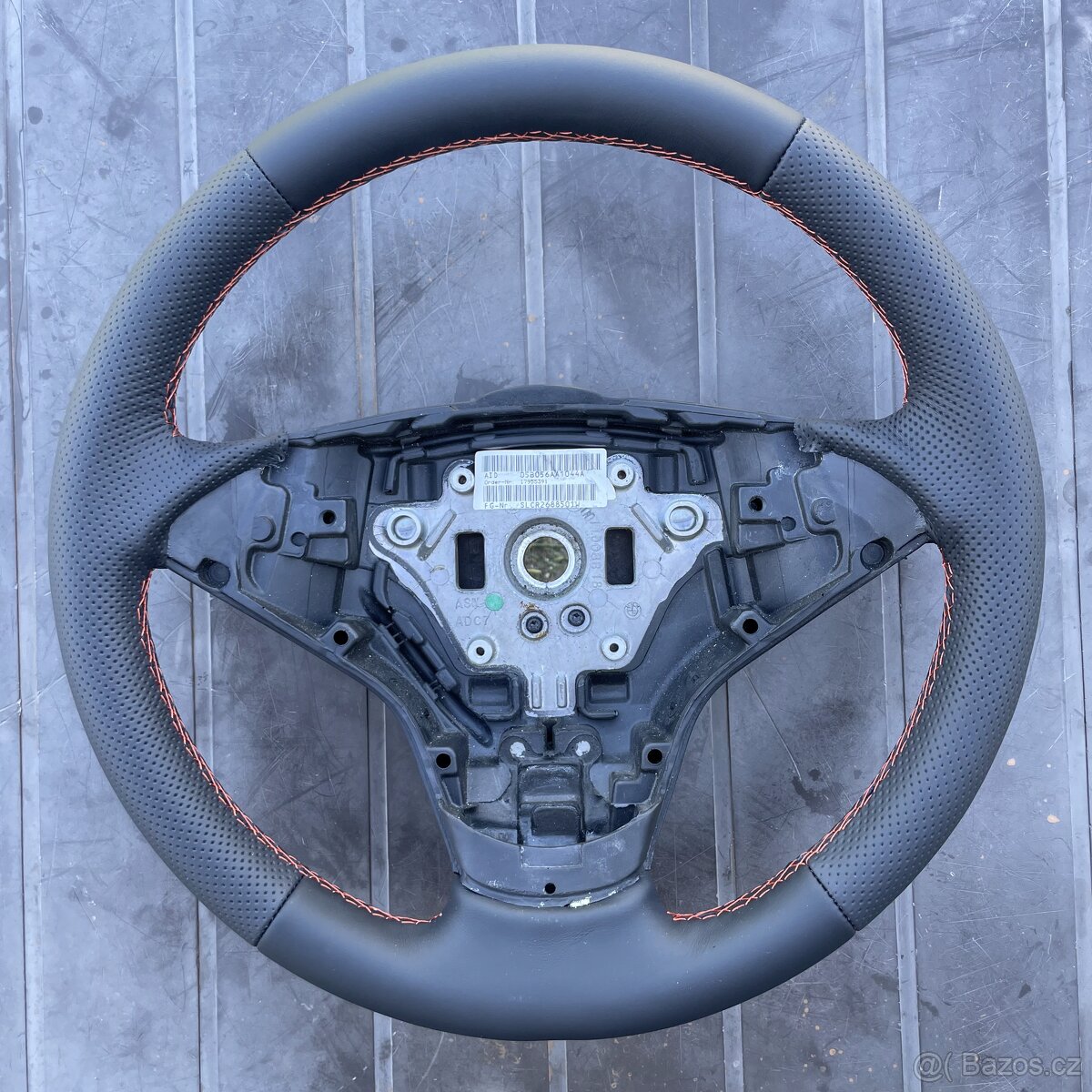 Bmw 5 E60, E61 nový kožený volant - 12