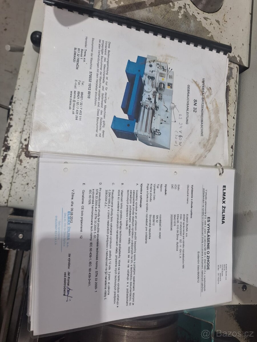 soustruh SN32 TRENS - 12