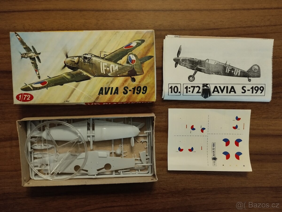 Modely letadel,KP, plastové stavebnice. - 12