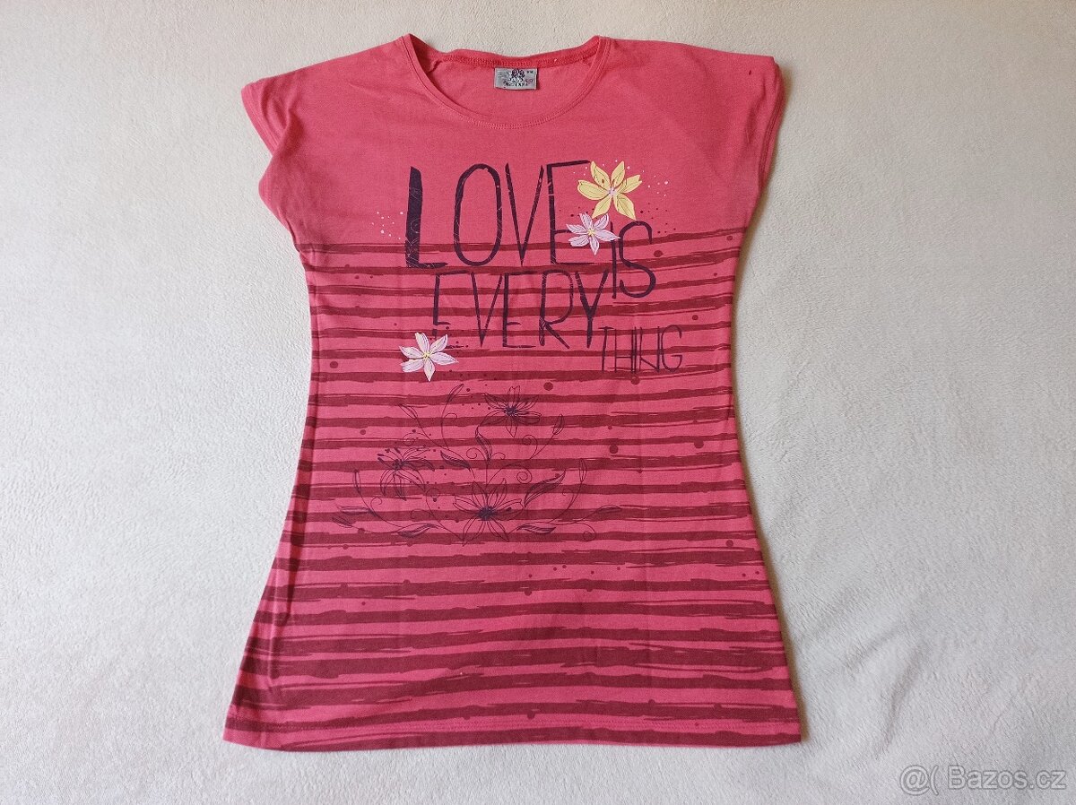 Prodám 12 dívčích triček a roláků vel.164 až 176 - 12