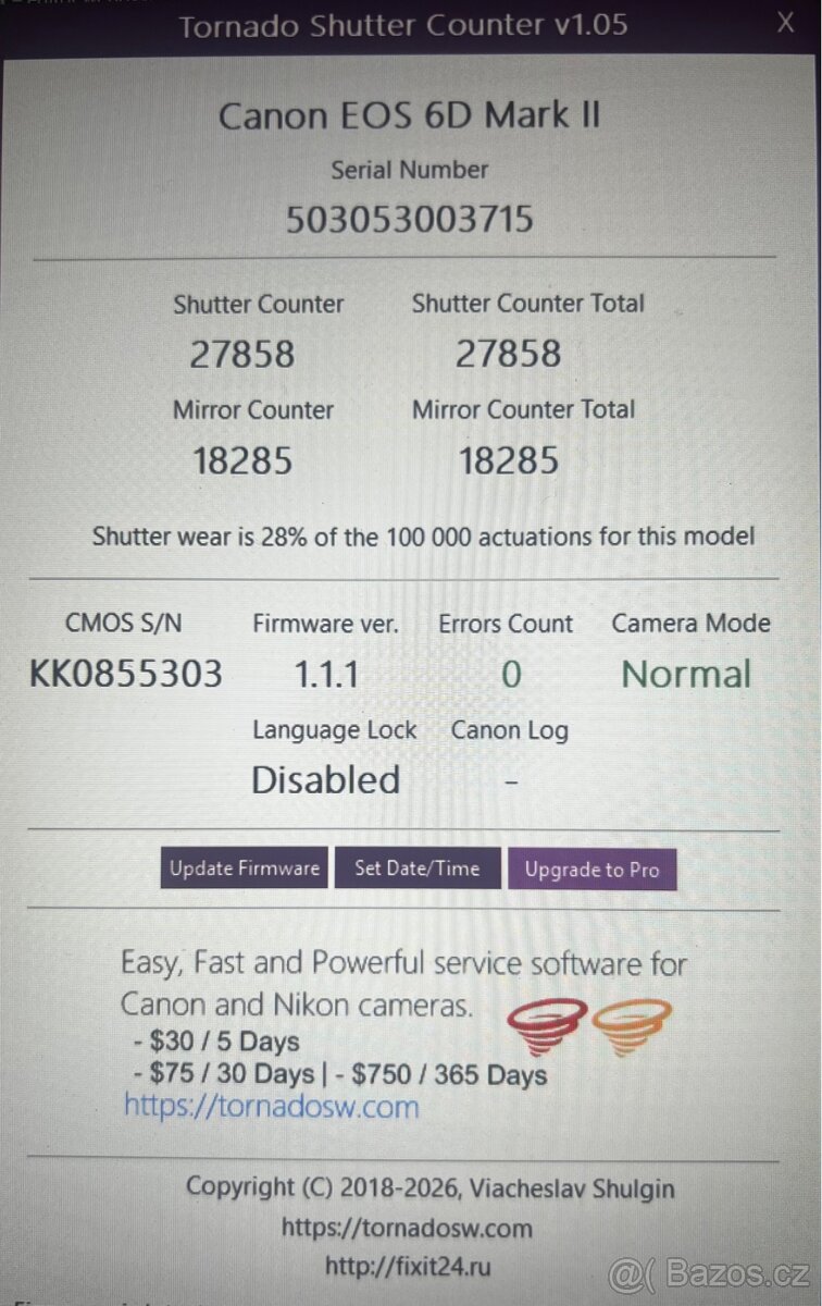 Zrcadlovka Canon 6D mark II - 12