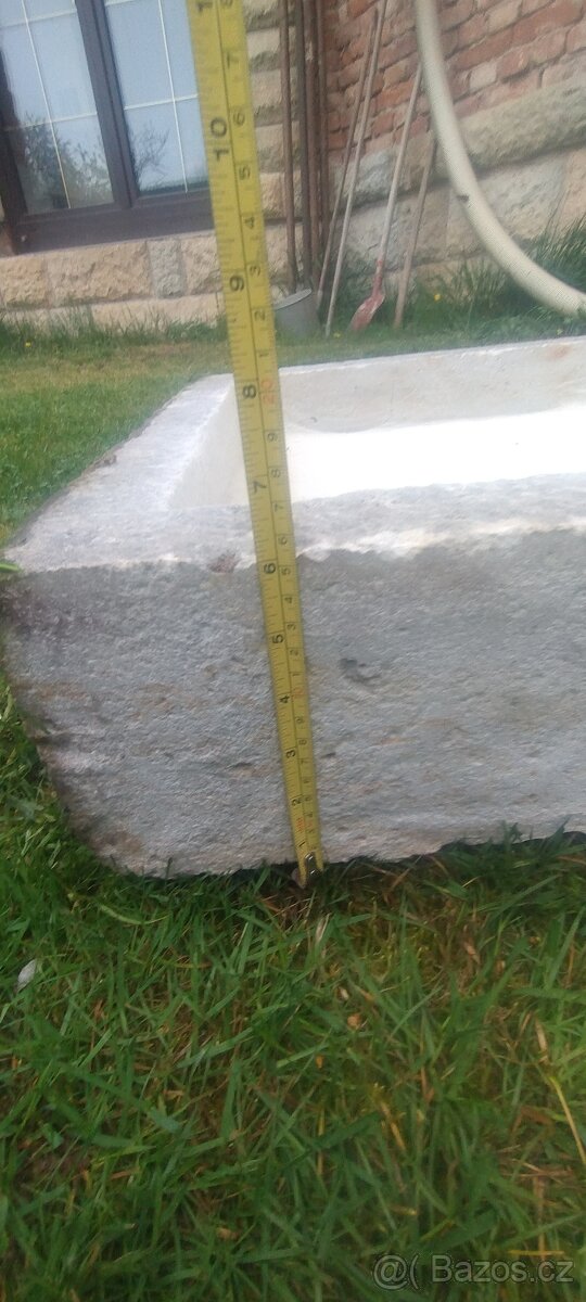 pískovec, odtokový žlab - 12