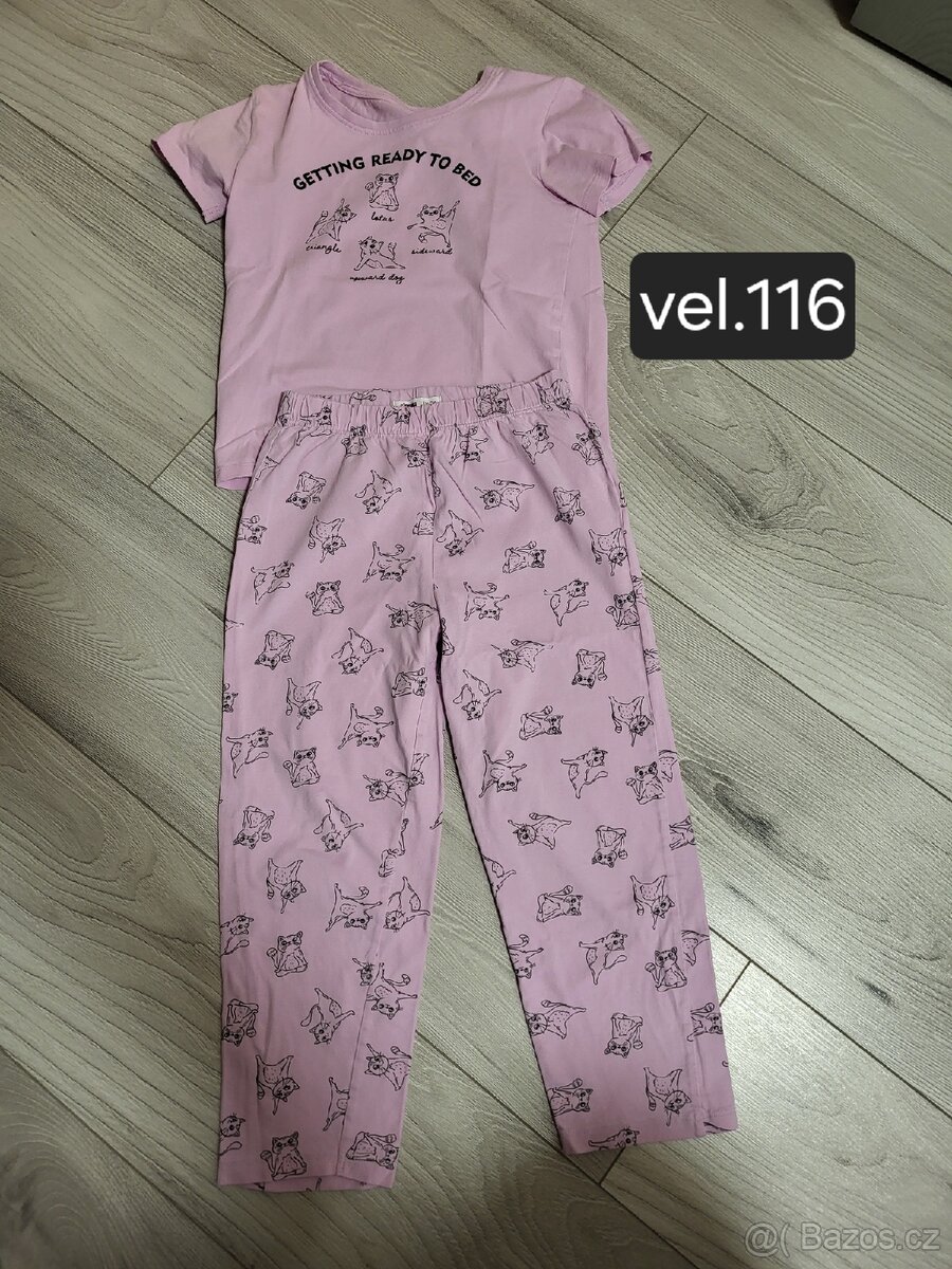 Oblečení na holku vel.116 - 12
