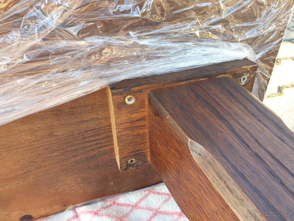 Dubový stolek Holandsko - 12