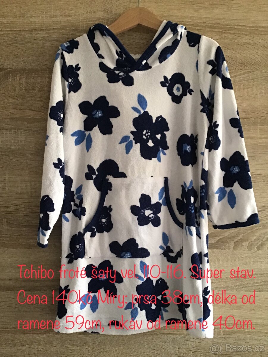 Dívčí šaty a sukně vel. 110 - 12