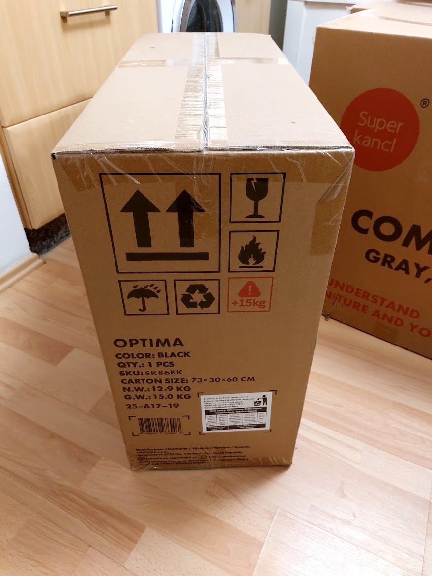 NOVÁ - Kancelářská židle OPTIMA PDH nosnost 140 kg - 12