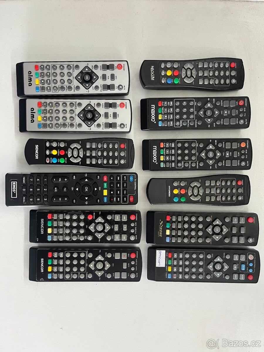 dálkový ovladač DVD, televizor, set top boxu a jiné - 12