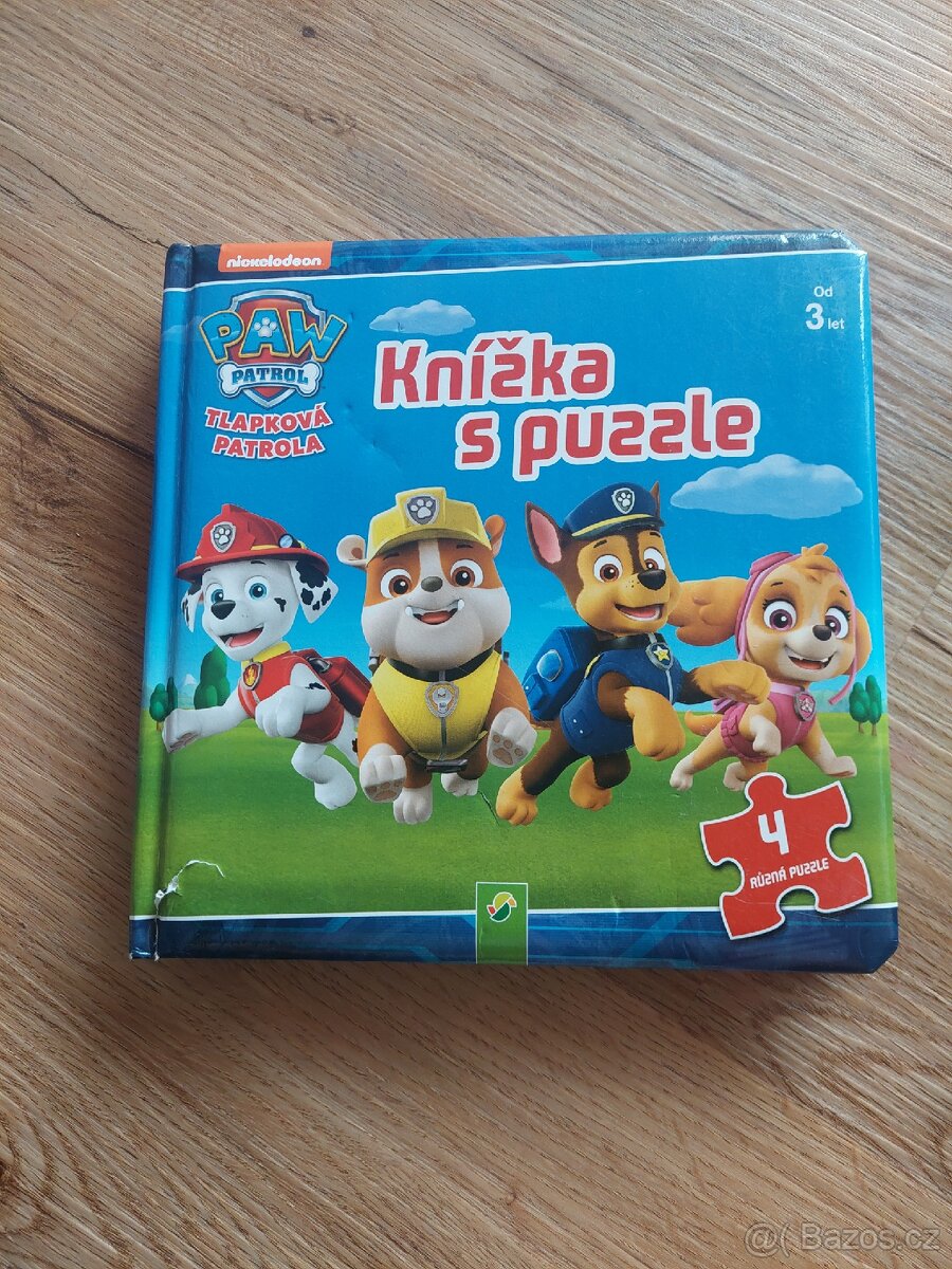 Věž tlapková patrola, auta, postavičky, puzzle, kostým - 12