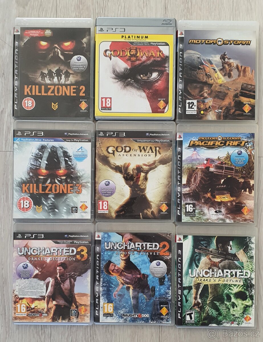 Prodám ps3 Playstation 3, příslušenství, hry ps3 - 12