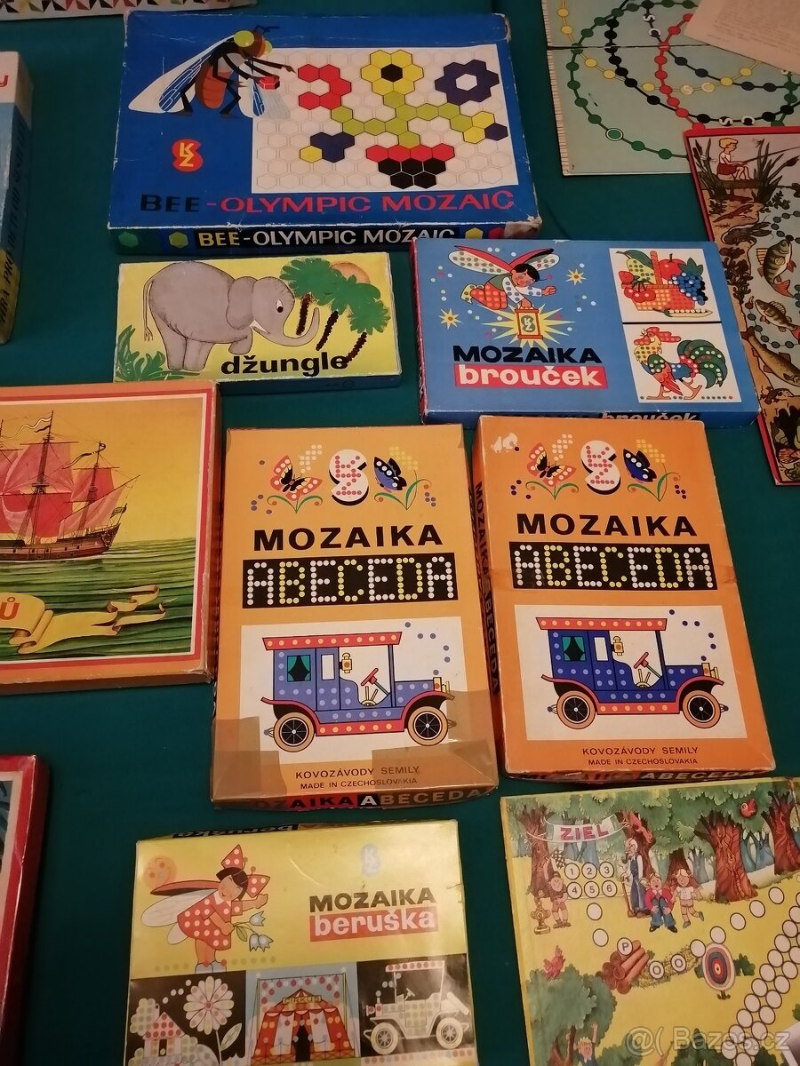 retro deskové hry - prodej sbírky zn. TOFA - 12