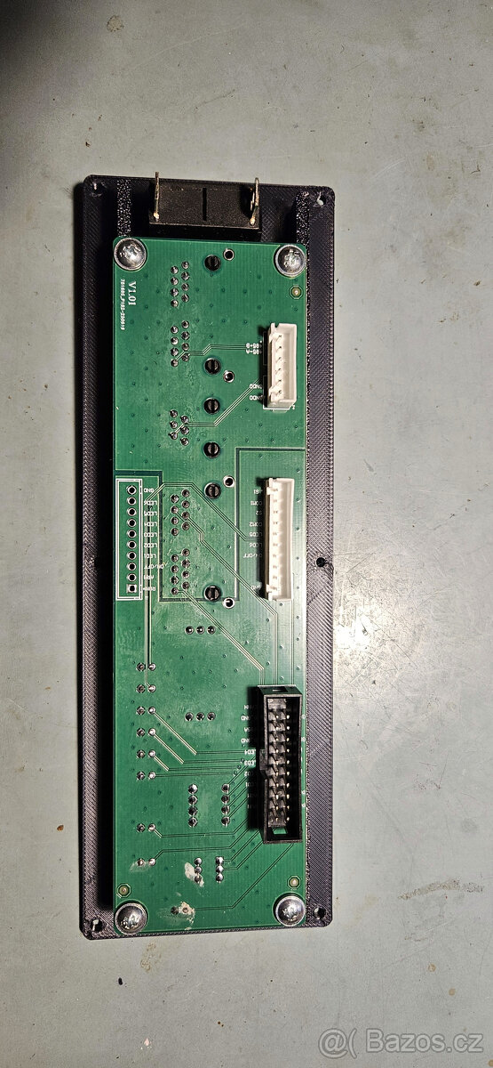 Přední panel pro datovou desku BMS JK + kryty pro propoje b - 12
