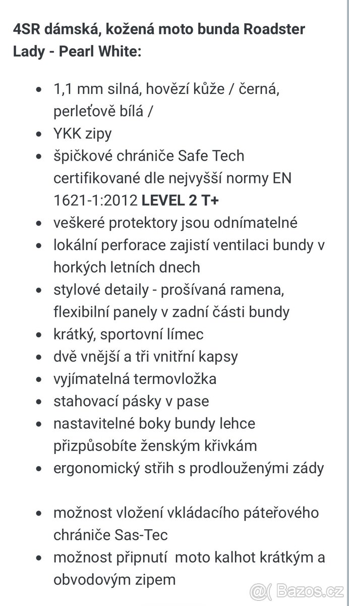 Dámská kožená bunda 4SR 36 - 12