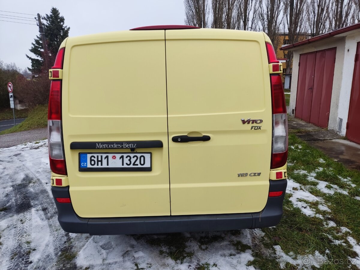 Mercedes Benz Vito 113CDI Skříňový long - 12