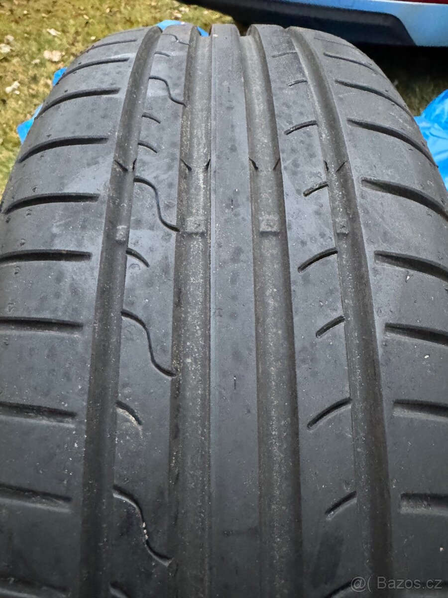 Originální Alu Škoda Octavia +letni pneu DUNLOP 205/60 R16 - 12