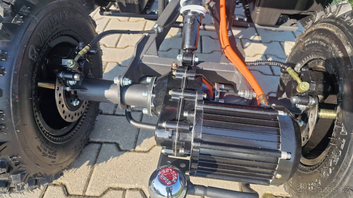 Dětská elektro čtyřkolka ATV Hunter II Deluxe 1500W 60V dife - 12