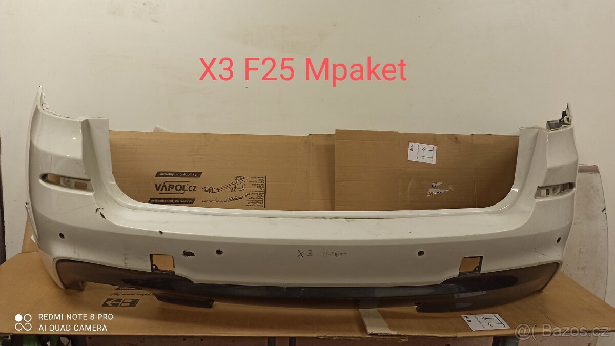 Nárazník mpaket e82 e88 e83 - 12