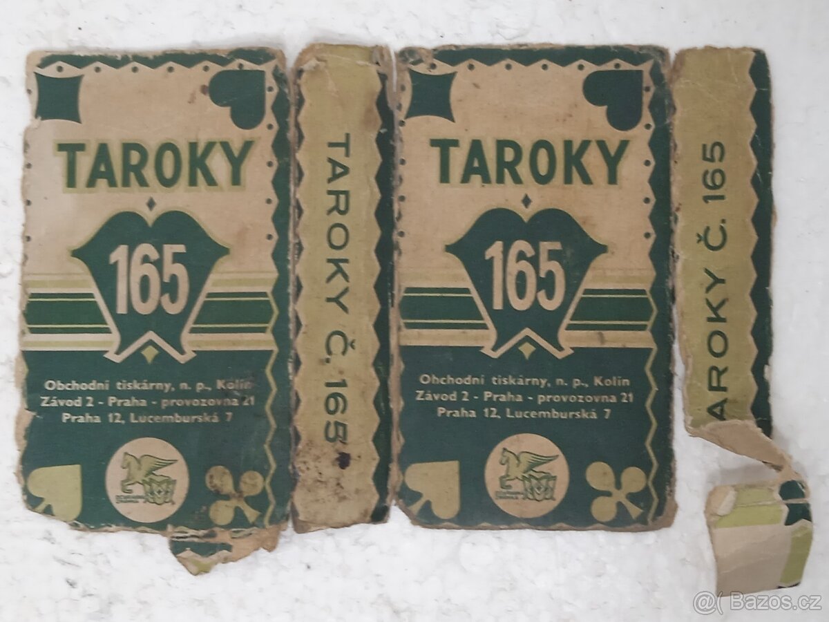 Taroky Retro karty kompletní - 12