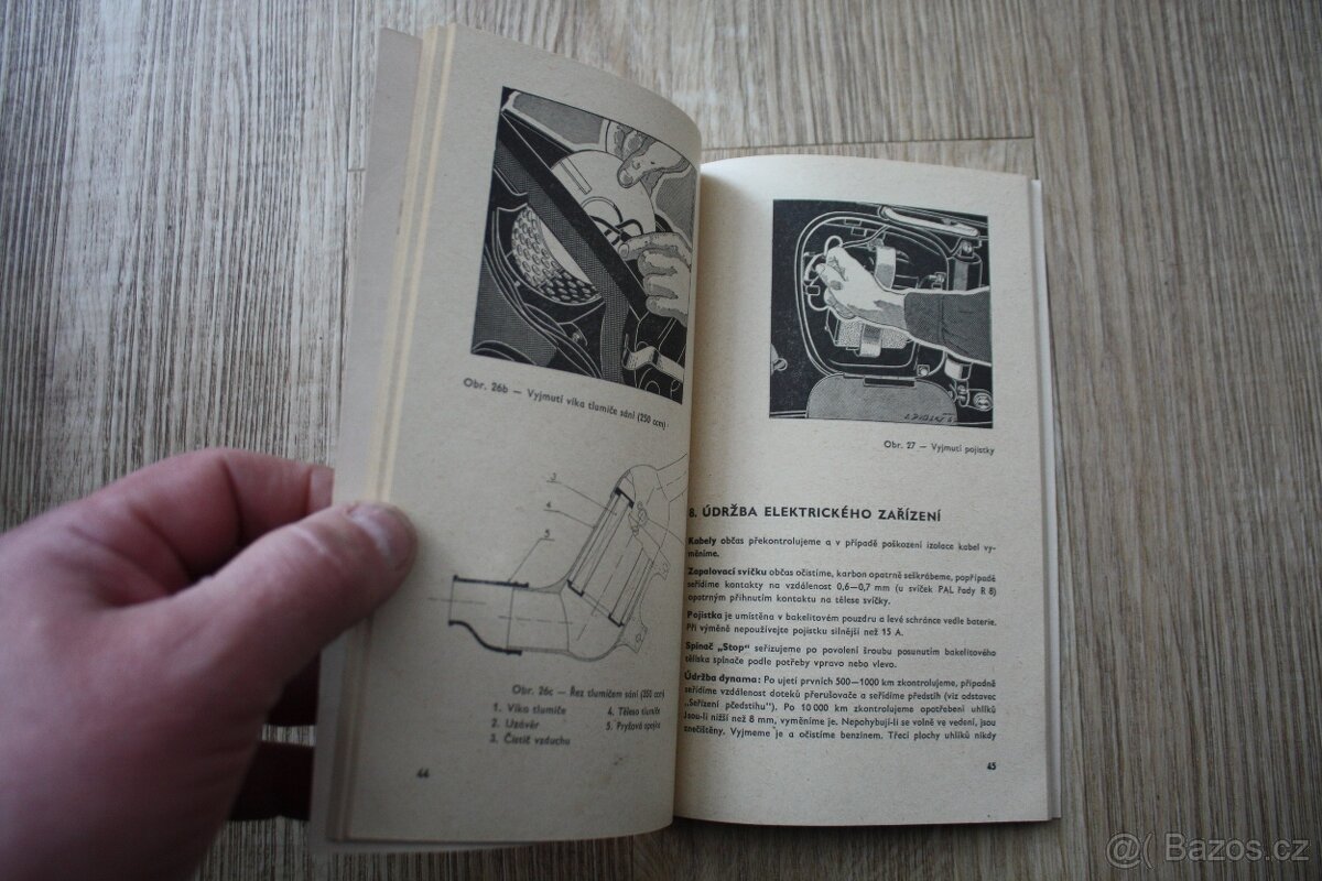 Jawa 250 typ 559/04, Jawa 350 typ 360/00 - Návod k obsluze - 12