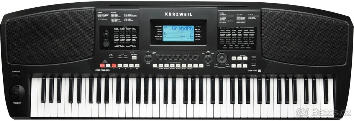 Kurzweil KP300X + K&M 18997 Al stojan + Bespeco SG8EX židle - 12