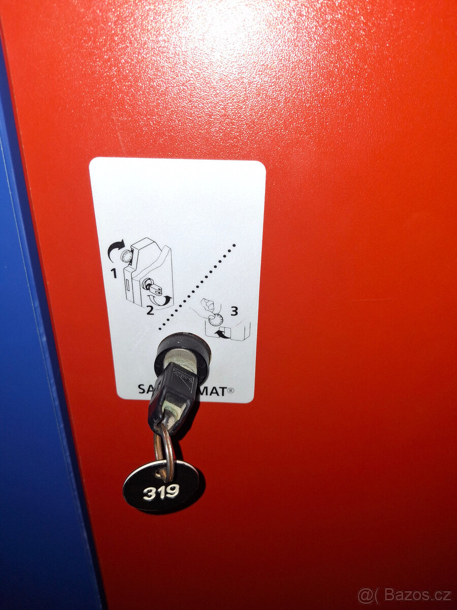 Šatní skříňky Frajt, skříňky do posilovny, bazénu, apod. - 12