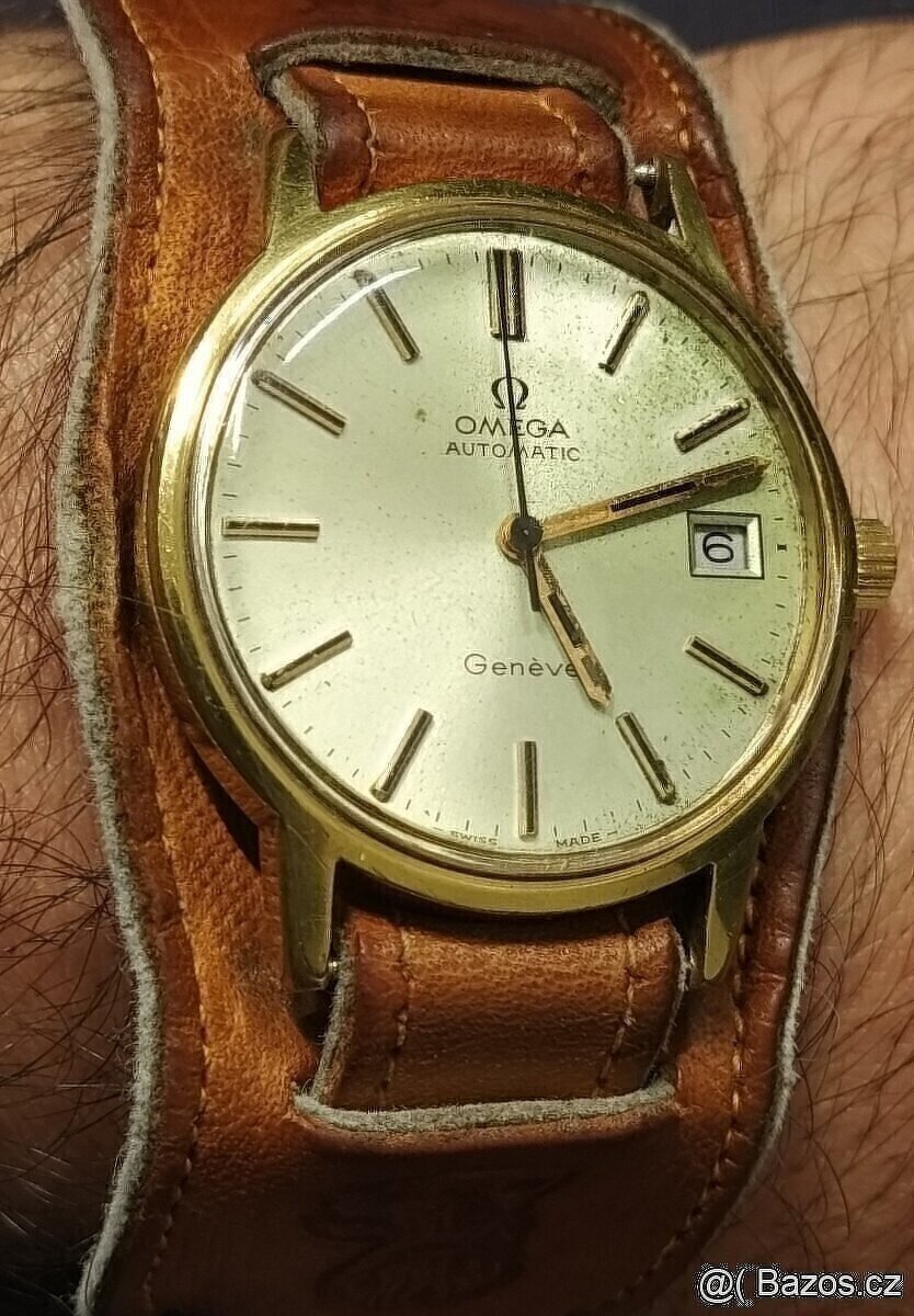 LUXUSNÍ hodinky OMEGA GENEVA AUTOMAT_ SWISS 👍👍👍 - 12