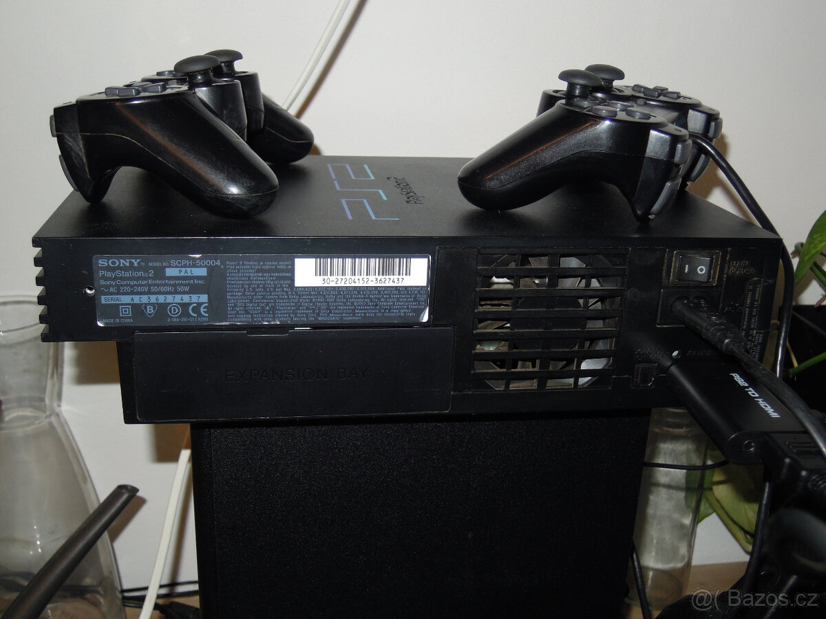 Sony PlayStation 2 FAT 32Mb 2x originální ovladač HDMI-TV - 12