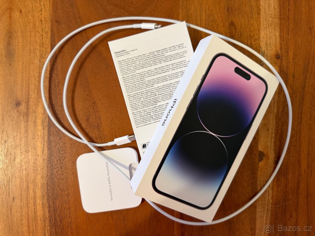 iPhone 14 Pro, 256 GB, fialový (deep purple), vč. kabelu - 12