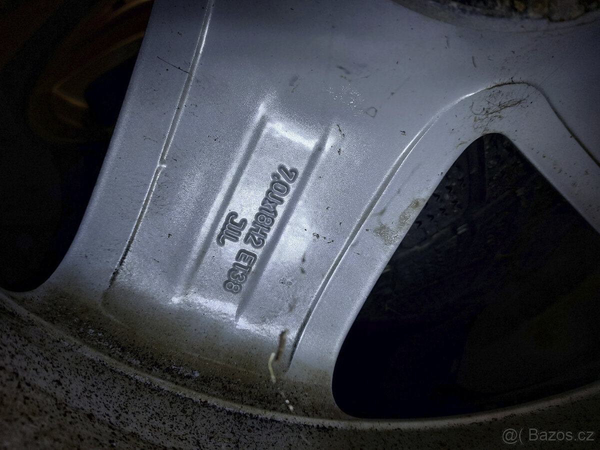 Originál alu kola 18" na Audi A6 Allroad zimní - 12