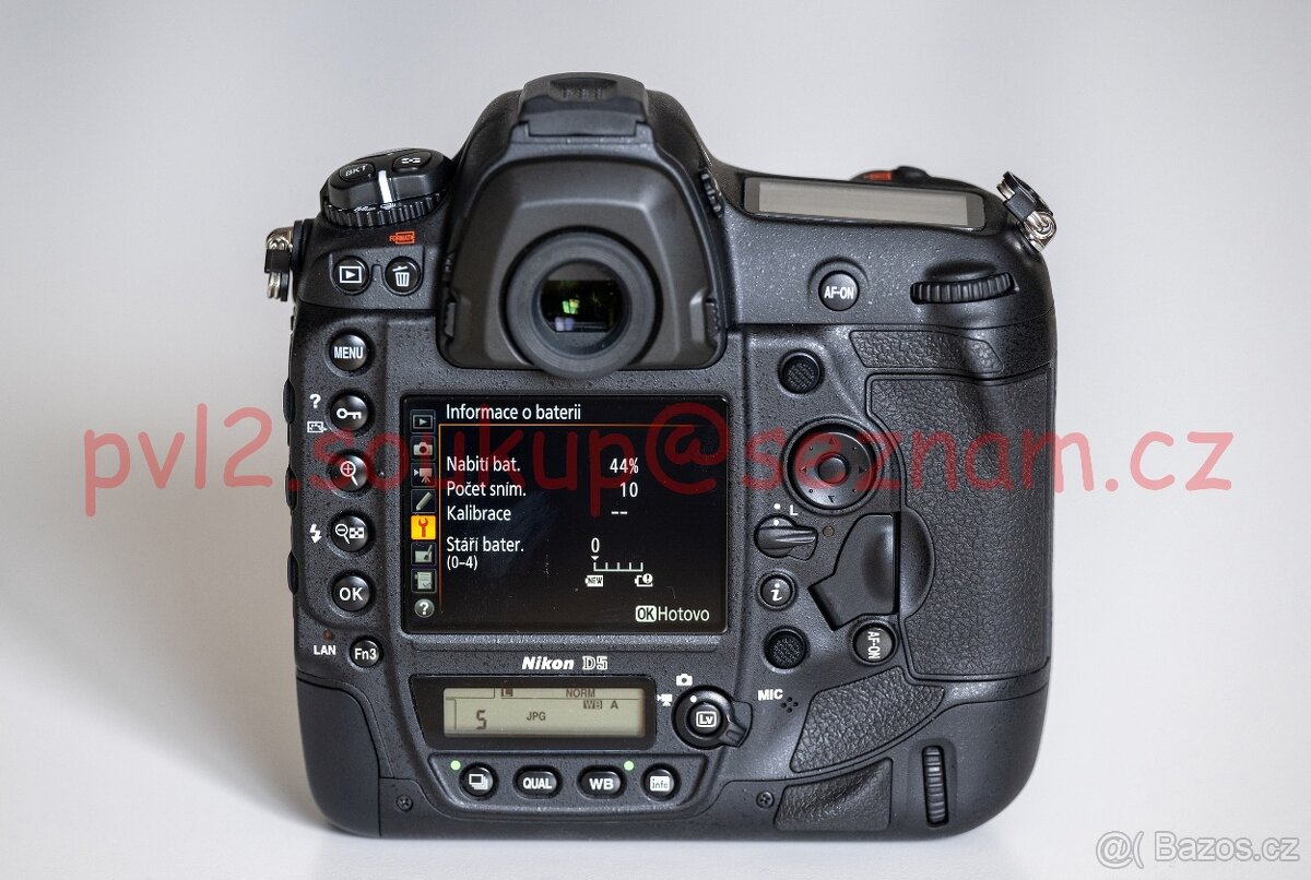 NIKON D5 - camerashuttercount 75000 - 12