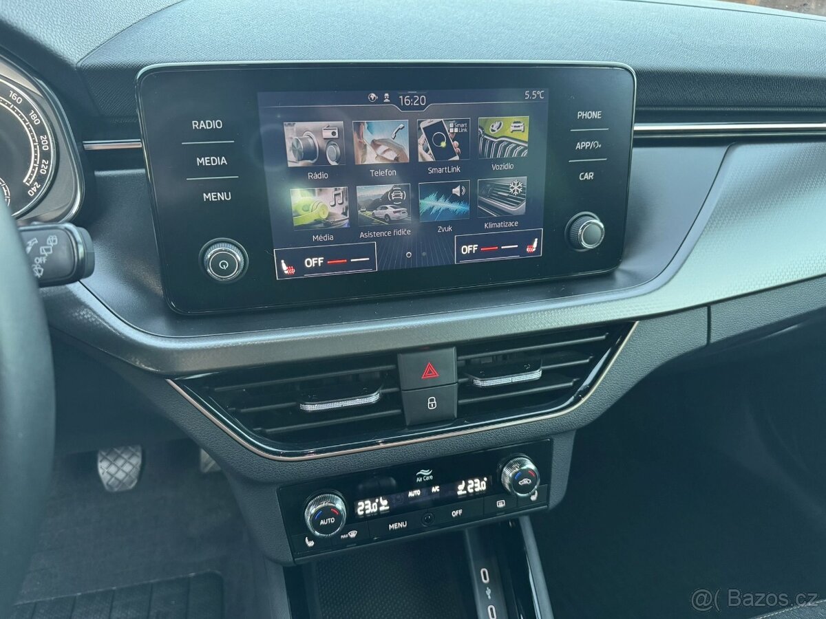 Škoda Scala Style 1.5TSi 110kw 54.000km 9/2022 odpis DPH - 12