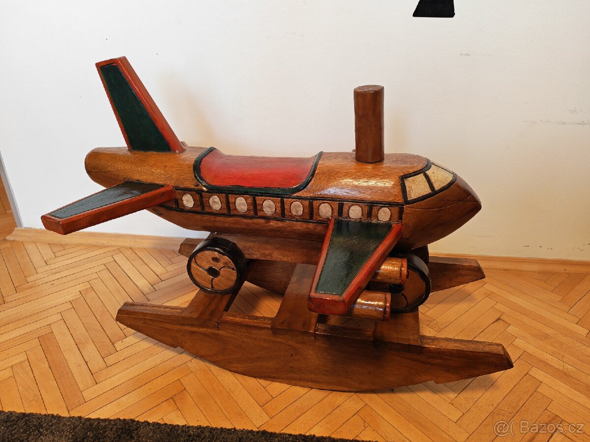 Dřevěné letadlo (houpadlo) - 12