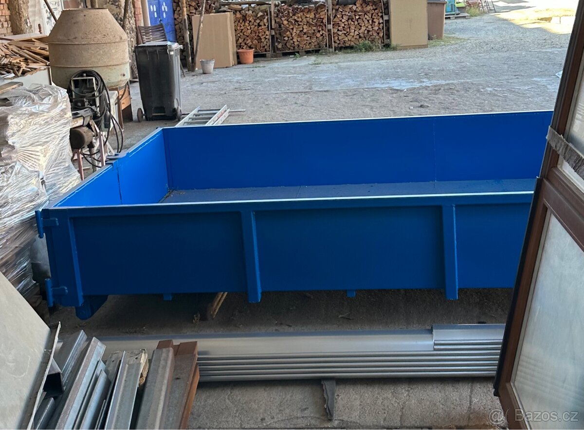 AVIA hákový kontejner na suť, šrot, stavební materiál - 12