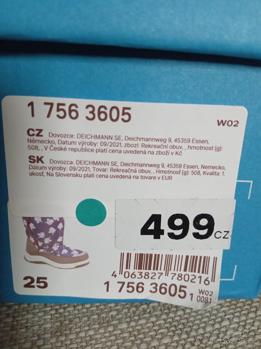 Sněhule dívčí vel.25 - 12