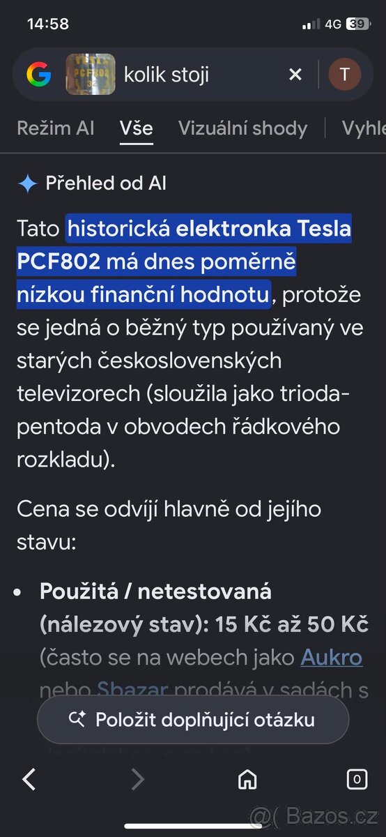 Prodám Starší Elektronky (Lampy) - 12