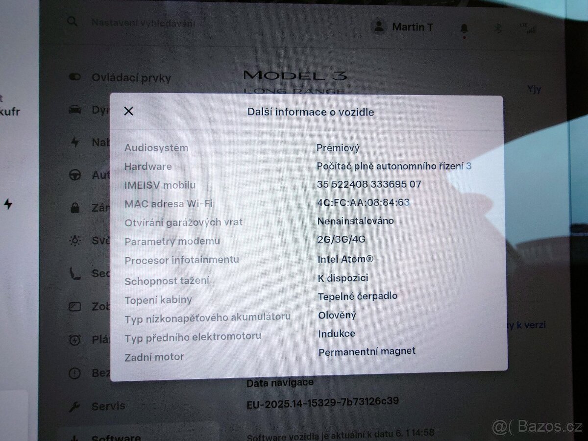 Tesla Model 3 Long Range Dual Motor 366 kW SOH 92,4% - 12