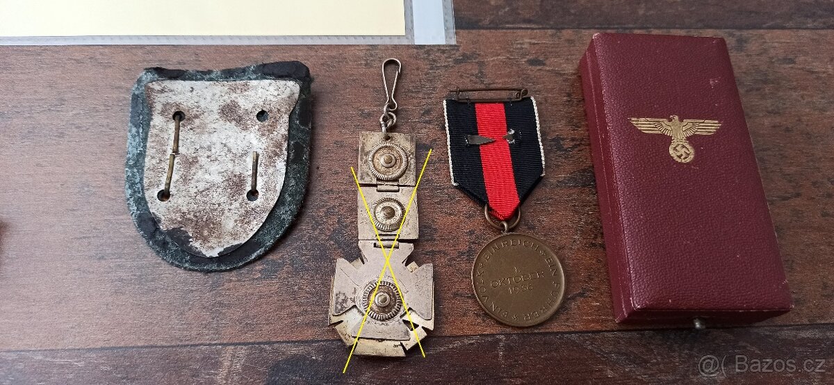 Vzácné medaile, vyznamenání Německo. - 12