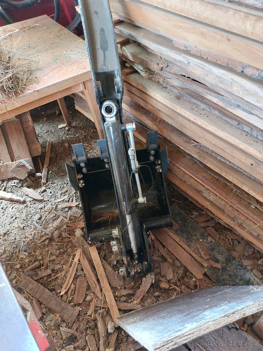 traktor pásový+bagr přední radlice rotavator nakladač - 12