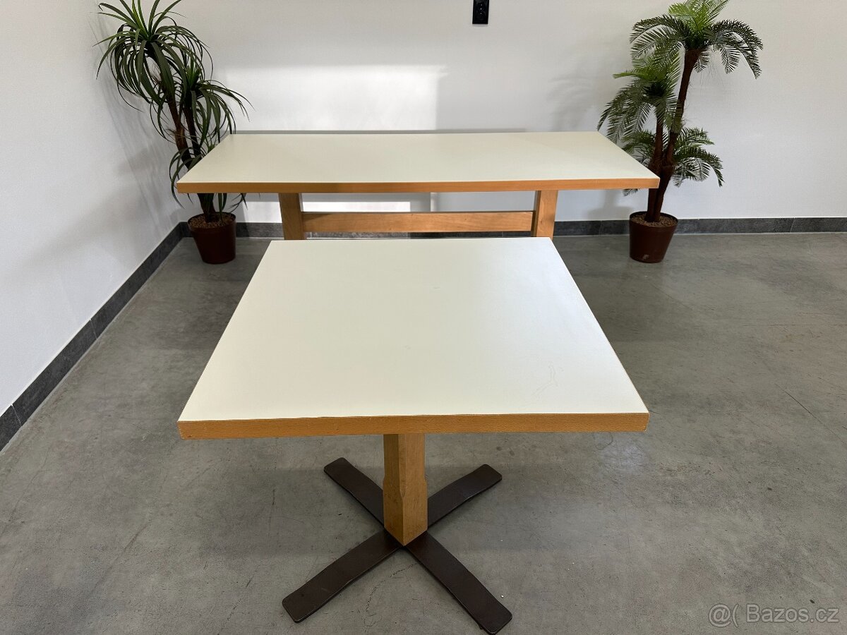 4ks PROFI restaurační jídelní stoly GASTRO - 12