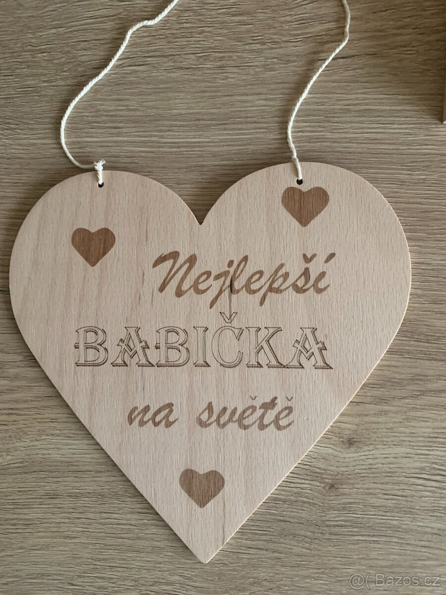 Dřevěné srdce - 12