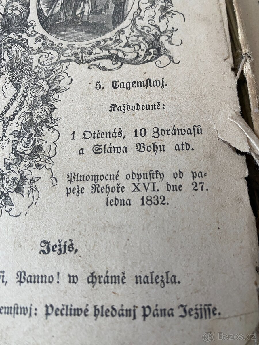 bible stará bible modlitební knížka písmo svaté stará kniha - 12
