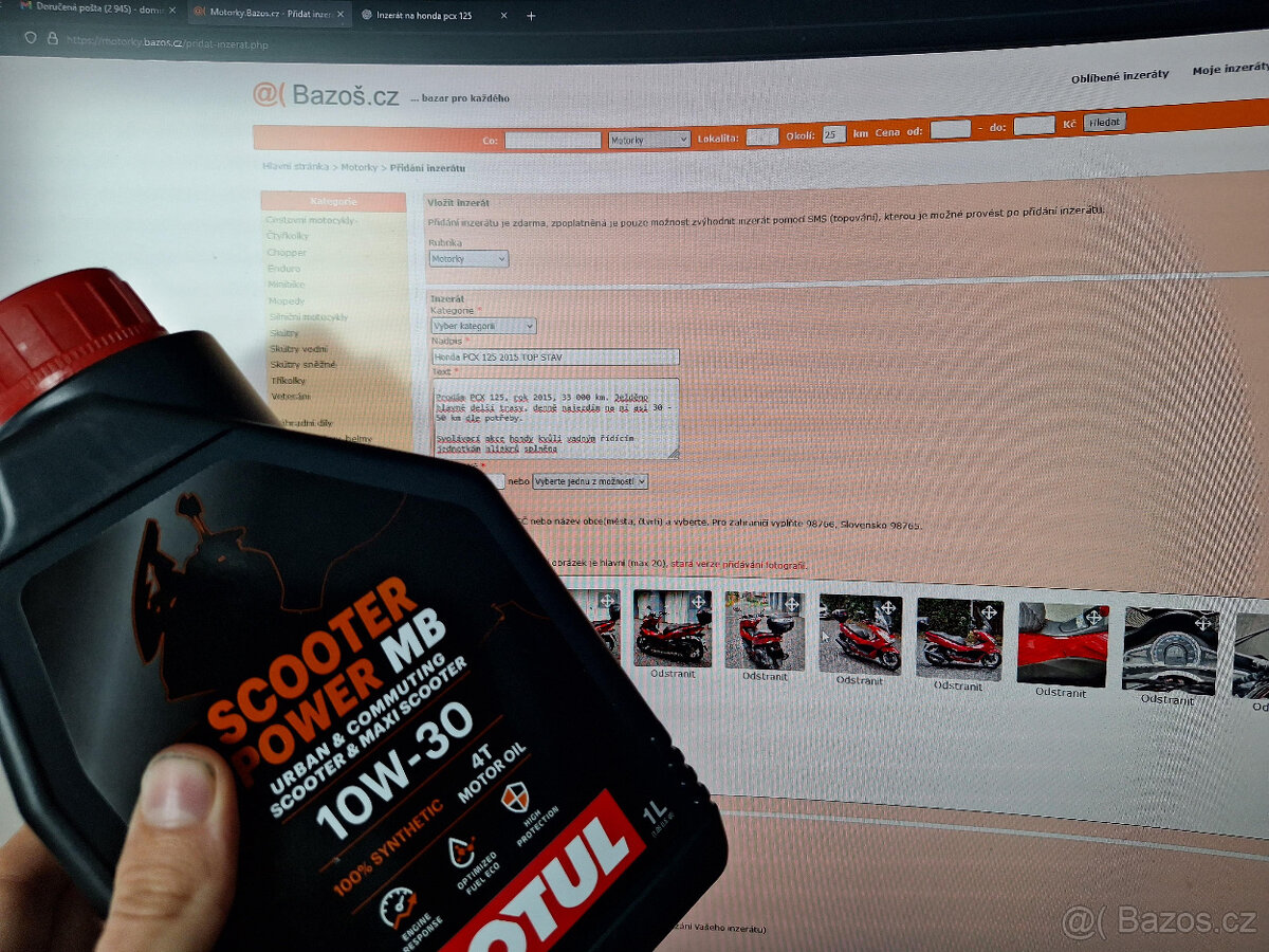 Honda PCX 125 2015 TOP STAV - 12