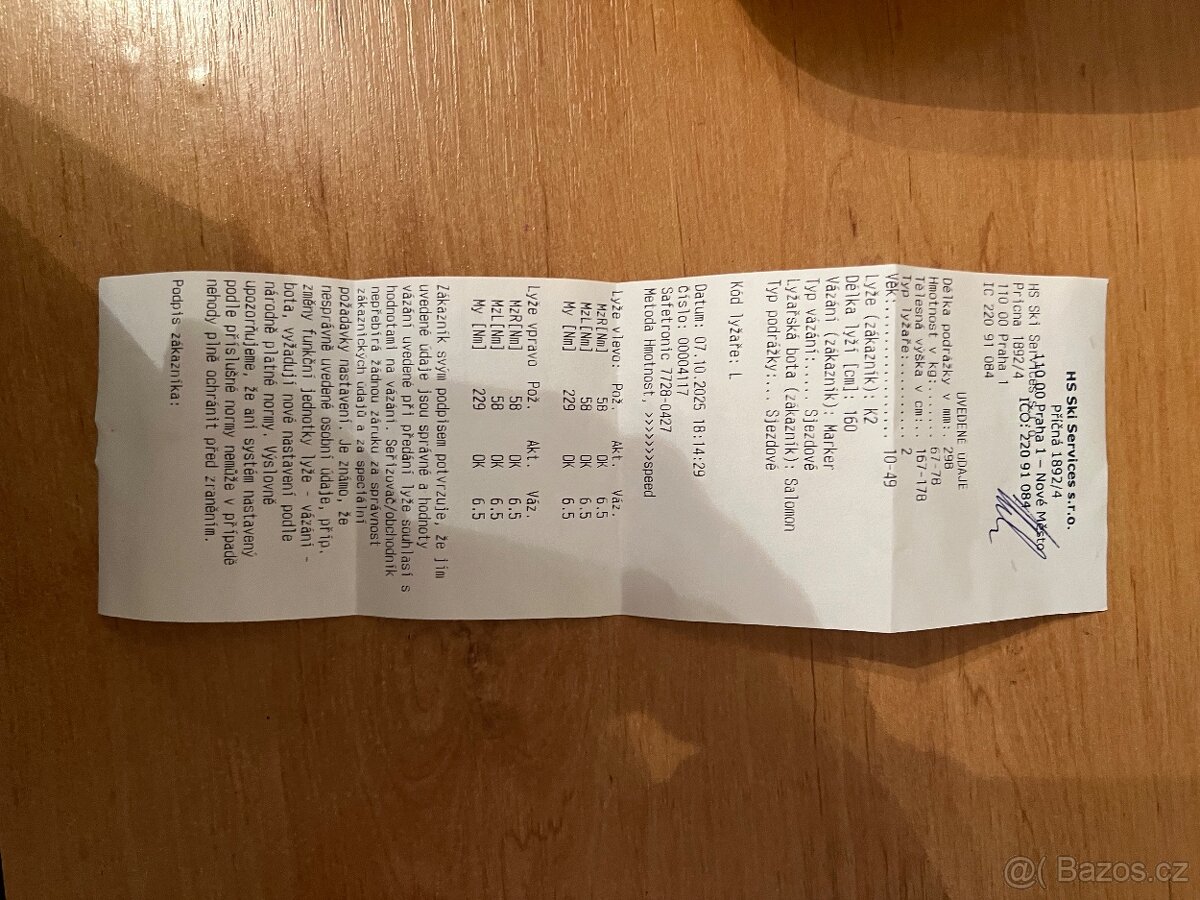 Lyžařský set 160cm - 12