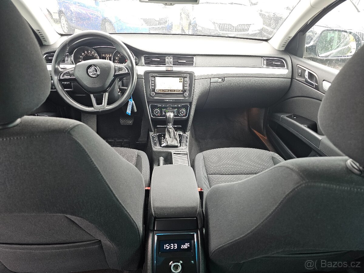 Superb II 2,0 TDi 103KW FL DSG 2015 ALU, Dig. klima, TZ, STK - 12