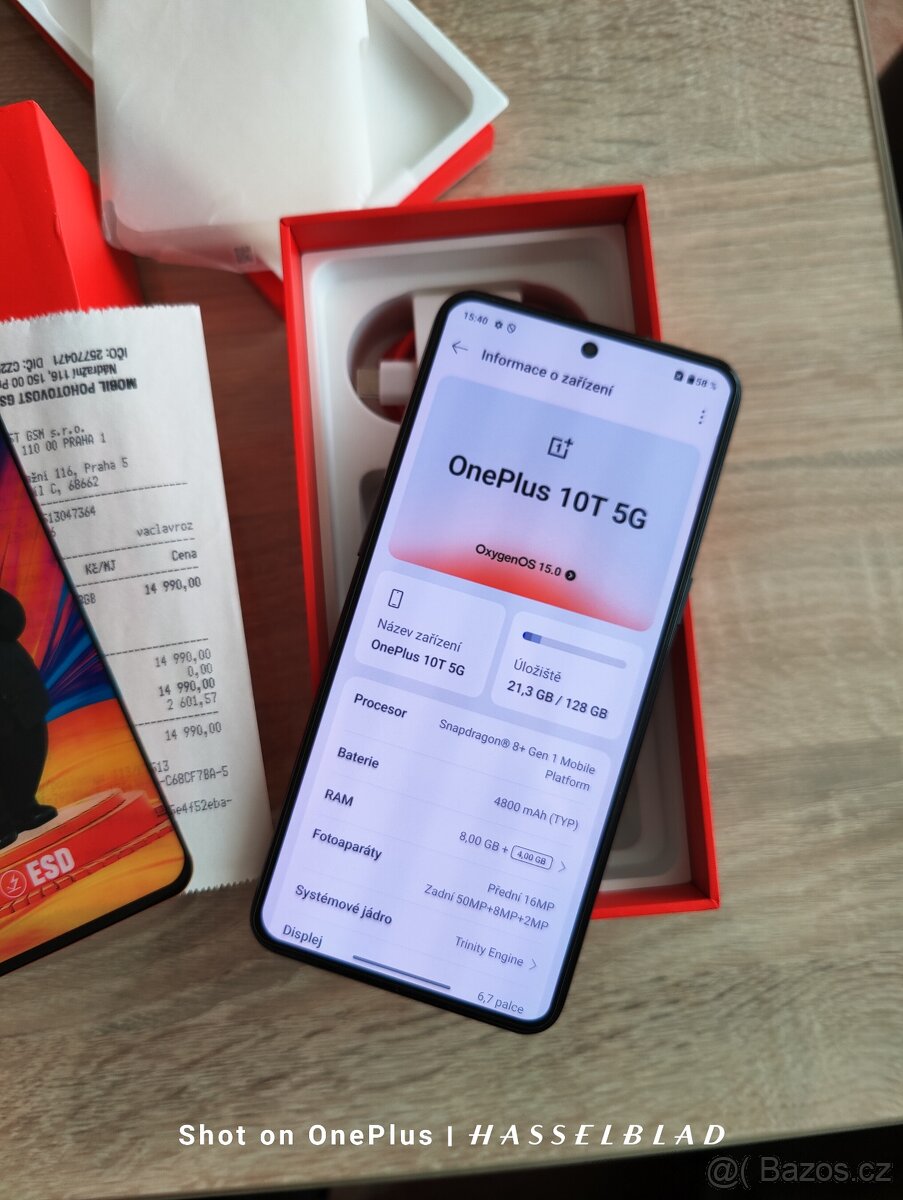 OnePlus 10T 5G,228GB, ZÁNOVNÍ,TOP STAV - 12