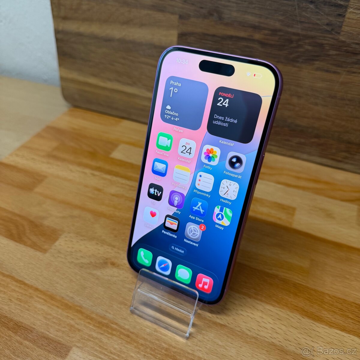 IPhone 16 128GB, pink, 100% baterie, eSIM (záruka) - 12