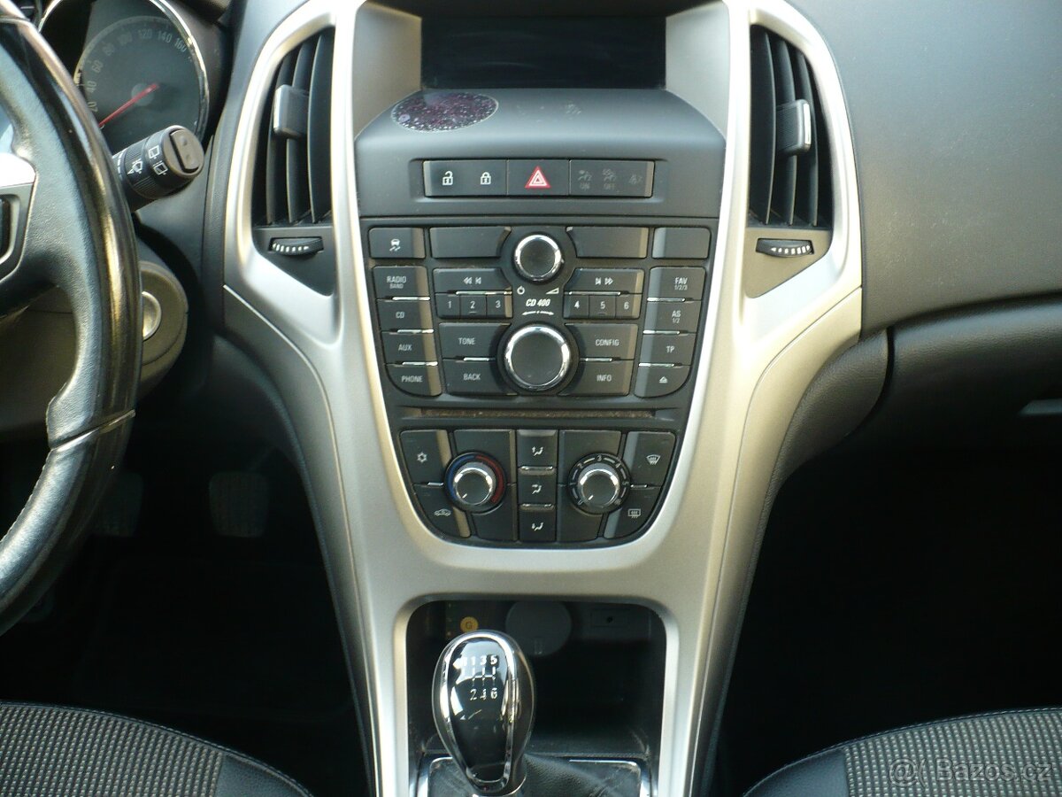 Opel Astra J - LPG, 1.4 turbo, 103 kW, r.v. 2010 - 12