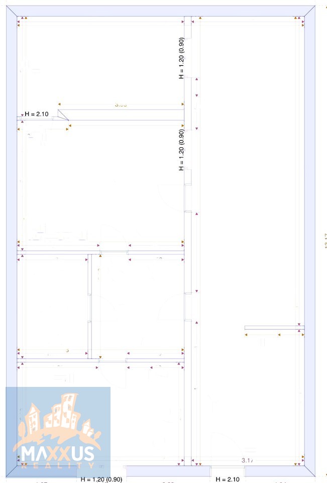 Prodej řadového rodinného domu, Ostrožská Nová Ves, okr. Uhe - 12