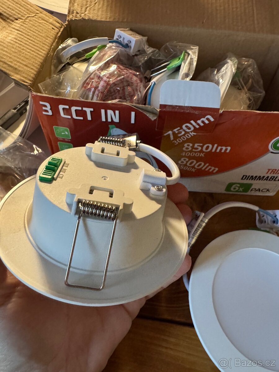 ALUSSO Vestavné LED světlo, 4ks - 12