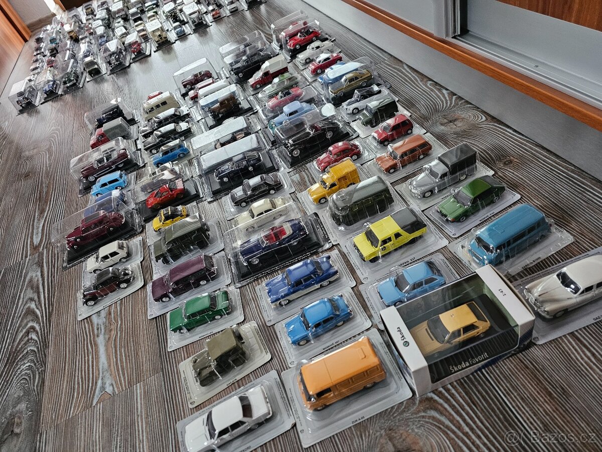 Modely autíček 1:43 z východního bloku,Ameriky, Evropy - 12