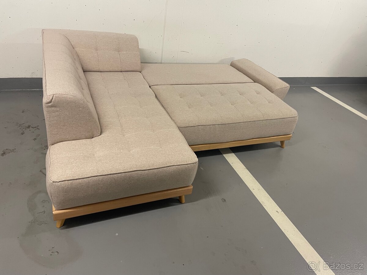 Béžová pohovka Daisy - 12